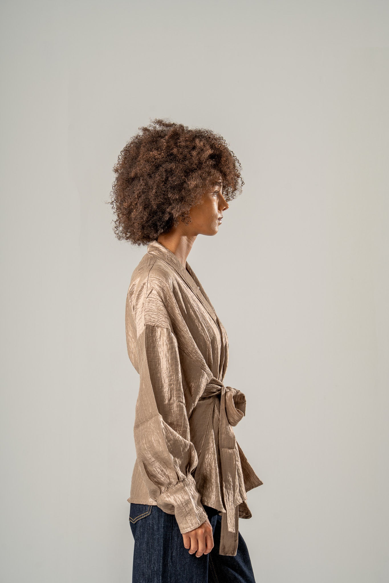 Satin Kimono